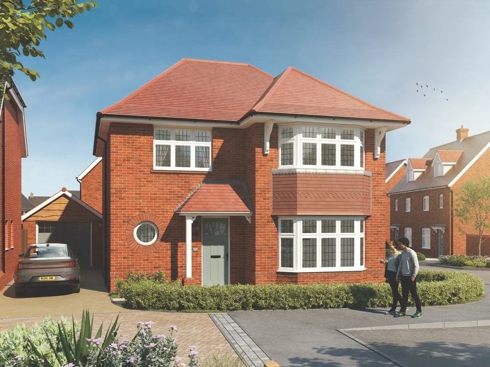 Computer generated image of the Leamington Lifestyle home at The Mulberries phase five, Witham